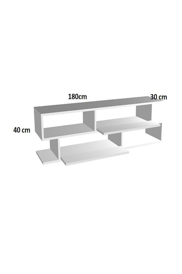 Modern 2 TV Ünitesi,%100 MDF,KOLAY KURULUM,TV SEHPA - 4