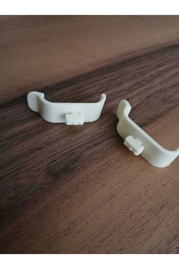 Stor Zebra Perde Pratik Kornişe Takma Aparatı 10 Adet Pratik Ayak Geniş Boy - 2