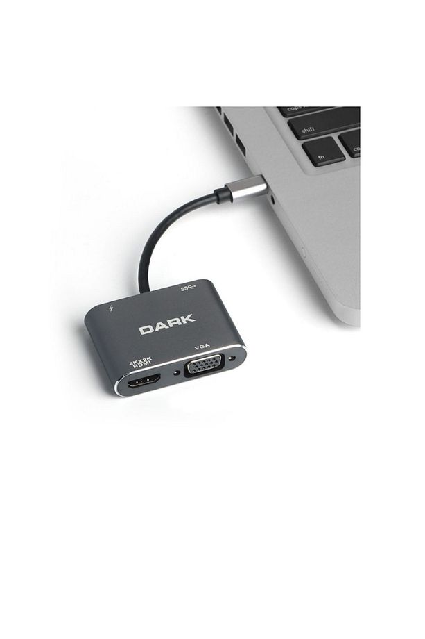 Dk Ac U31xhdv Usb 3.1 Type-c' Den 4k Uhd Hdmı & Vga Dönüştürücü Adaptör - 2