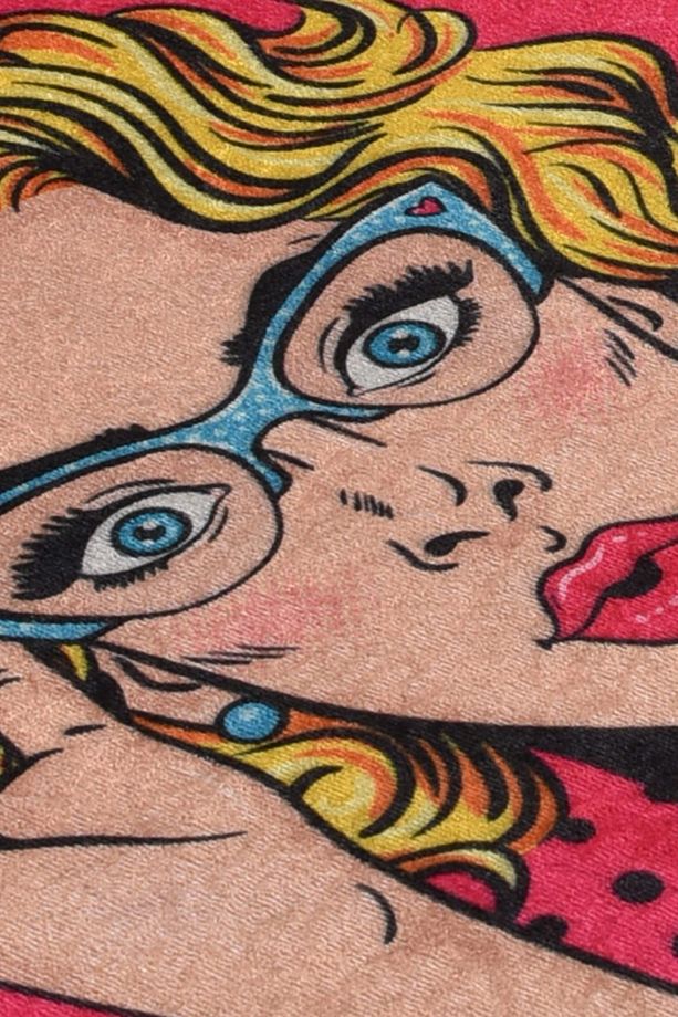 Pop Art 2'li Set Banyo Halısı, Paspas Djtbanyo - 3