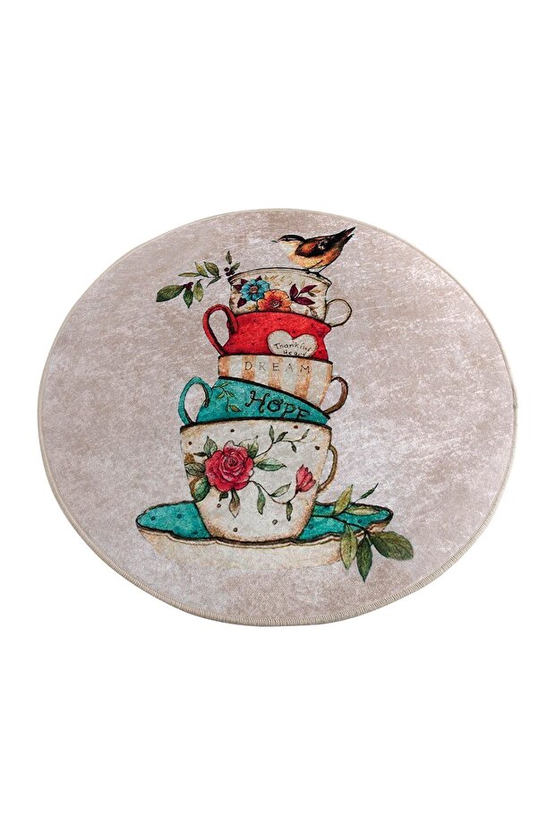 Cup Djt Diameter 100 cm Bath Mat