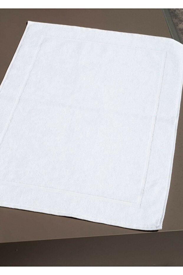 2 Adet Banyo Paspası Ayak Havlusu Çerçeveli 50x70 250 gr - 3