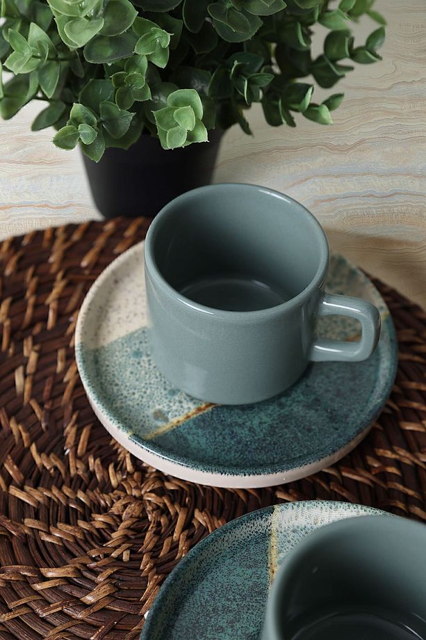 Colored Çay Takımı 12 Parça 6 Kişilik 19781 - 3