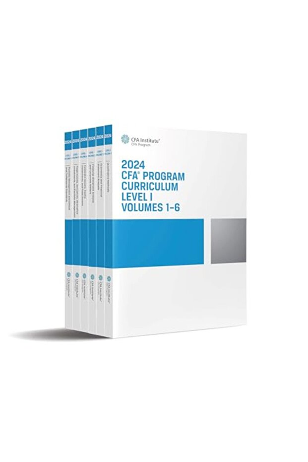 2024 Cfa Program Curriculum Level I Box Set - 1