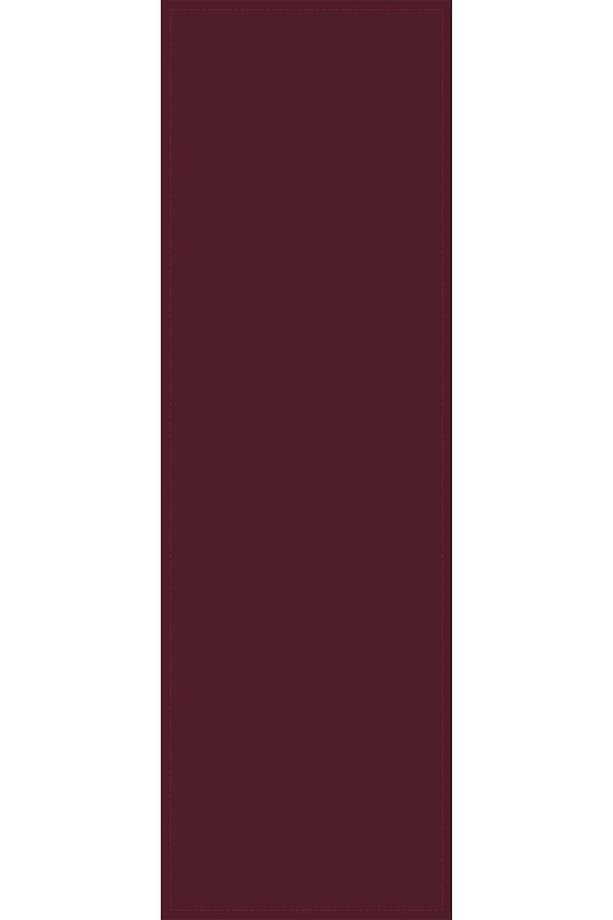 Bordo Runner 40x140cm Premium Süet Dokuma Kumaş Leke Tutmaz Masa Örtüsü Rnr007 - 2