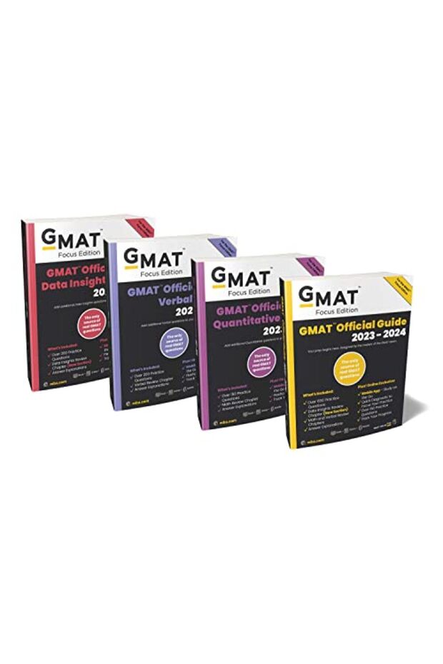 Gmat Official Guide 20232024 Bundle Focus Edition Includes Gmat Official Guide Gmat Quantitative