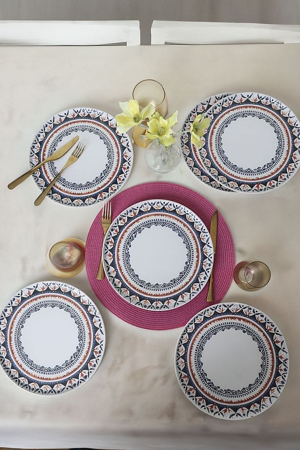 Ethnic Nordic Servis Tabağı 28 Cm 6 Adet 21618 - 2