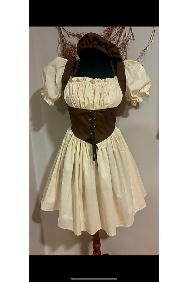 Corset Cap Dress