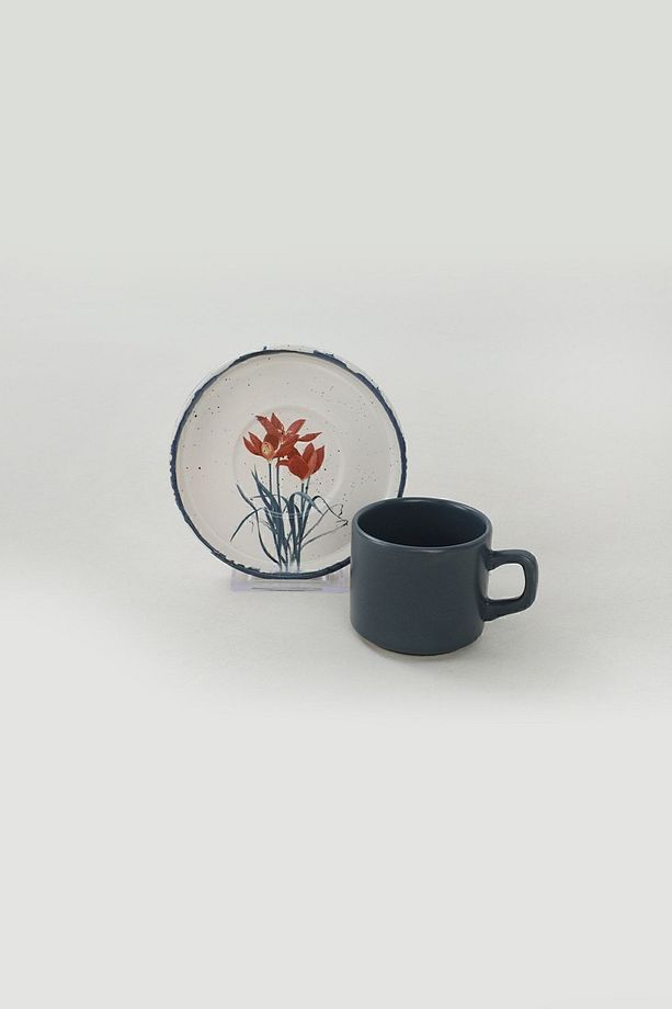 Stackable Çay Takımı Anadolu Çiçekleri 12 Parça 6 Kişilik - 2