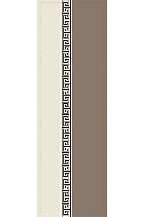 40x140cm Runner Masa Örtüsü Premium Tay Tüyü Dokuma Leke Tutmaz Kumaş Avangarde Rnr147 - 2