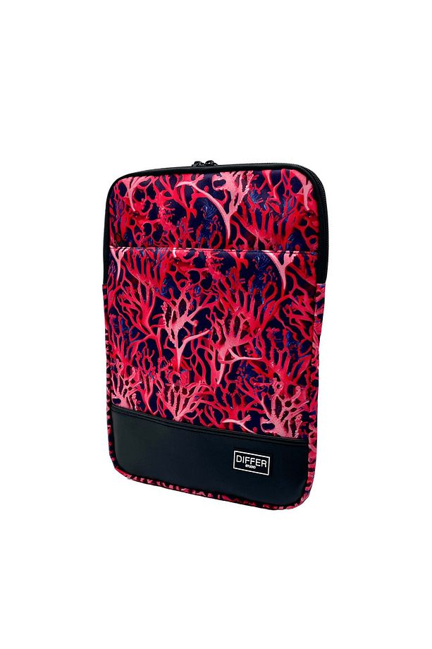 15-15.6'' Inç Mercan Desen Kırmızı Unisex Su Geçirmez Laptop/macbook/notebook Kılıf/çanta - 1