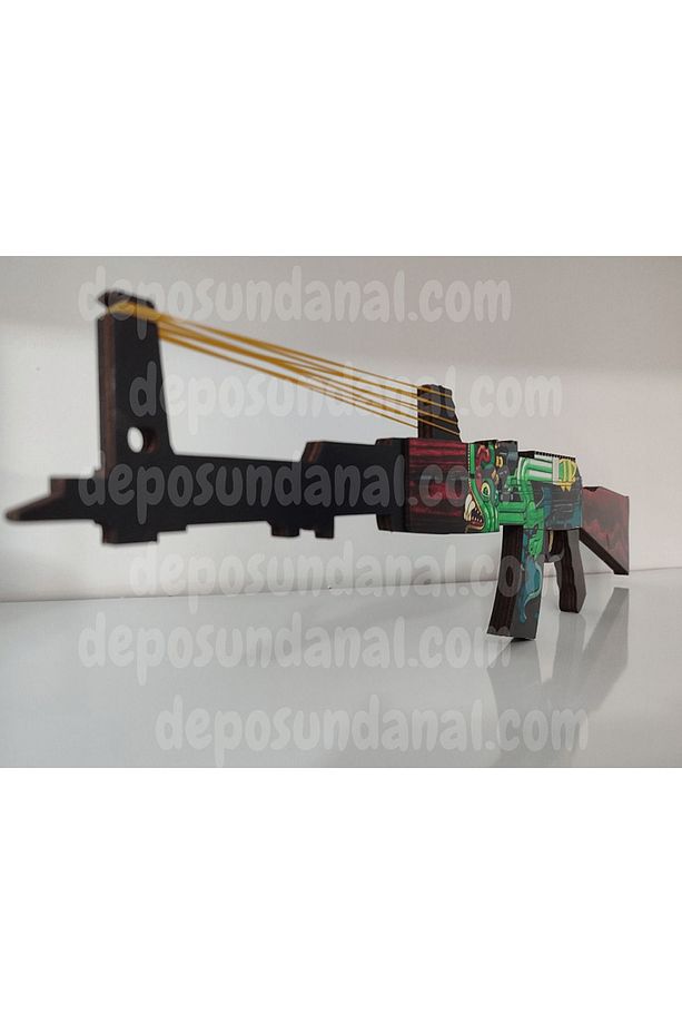 Ahşap Cs-go ATEŞ YILANI TÜF - 3