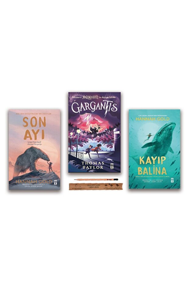Son Ayı - Kayıp Balina - Gargantis Set 3 Kitap