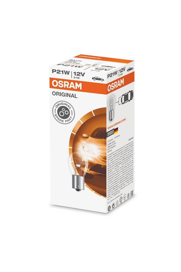 7506 P21w 93 Sinyal Stop Ampul 12v 21w 10 Adet Tek Duy Düz - 2