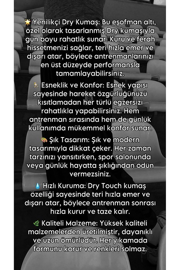 Oversize Mesh Spor Lastik Paça Eşofman altı - 6