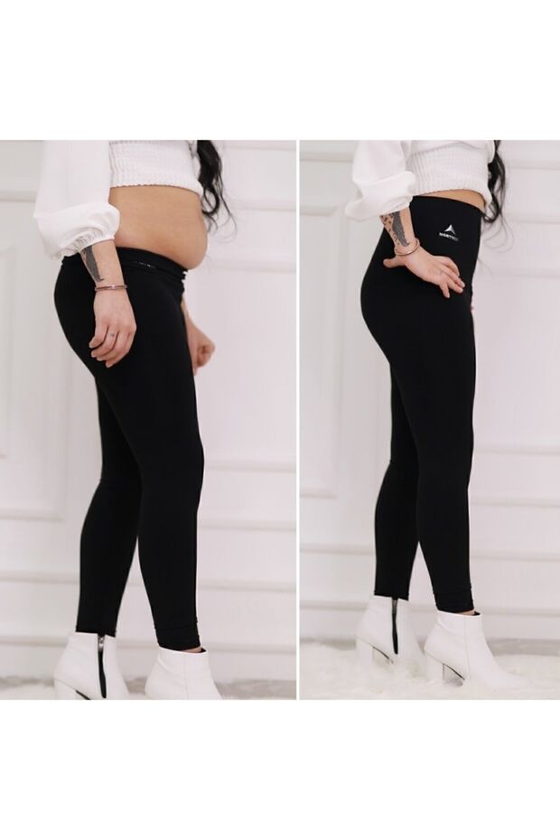 Yüksek Bel Korse Tayt - 5