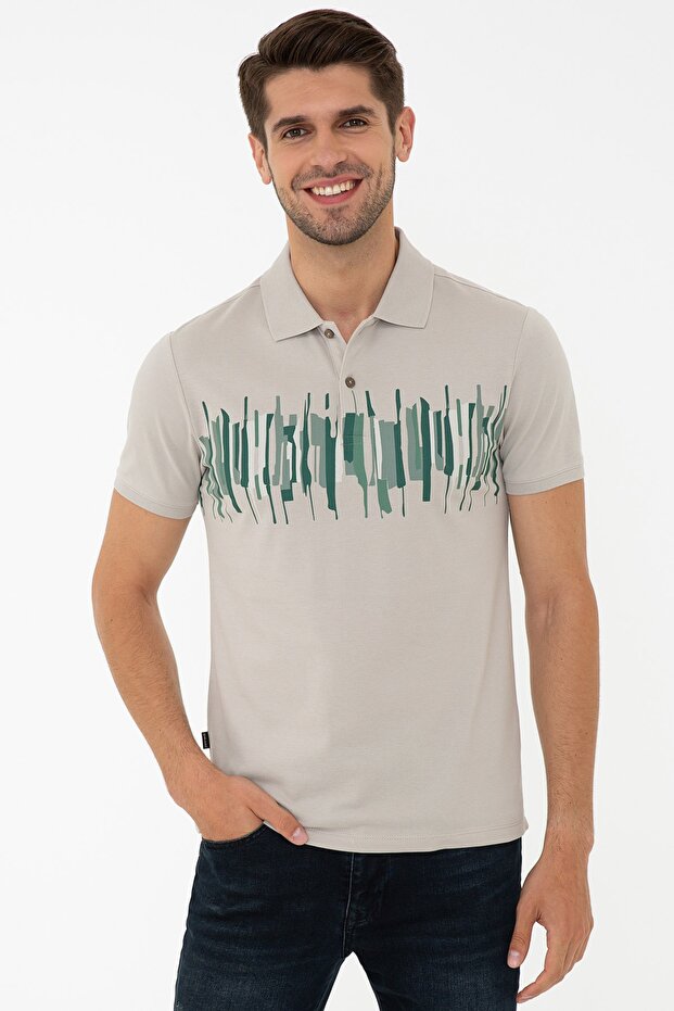 Light Gray Men's T-Shirt G021GL011.000.1315230
