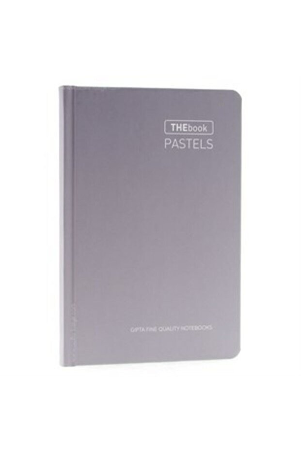 Thebook باستيل مقاس 17*24 160 ورقة رمادي غير مبطن