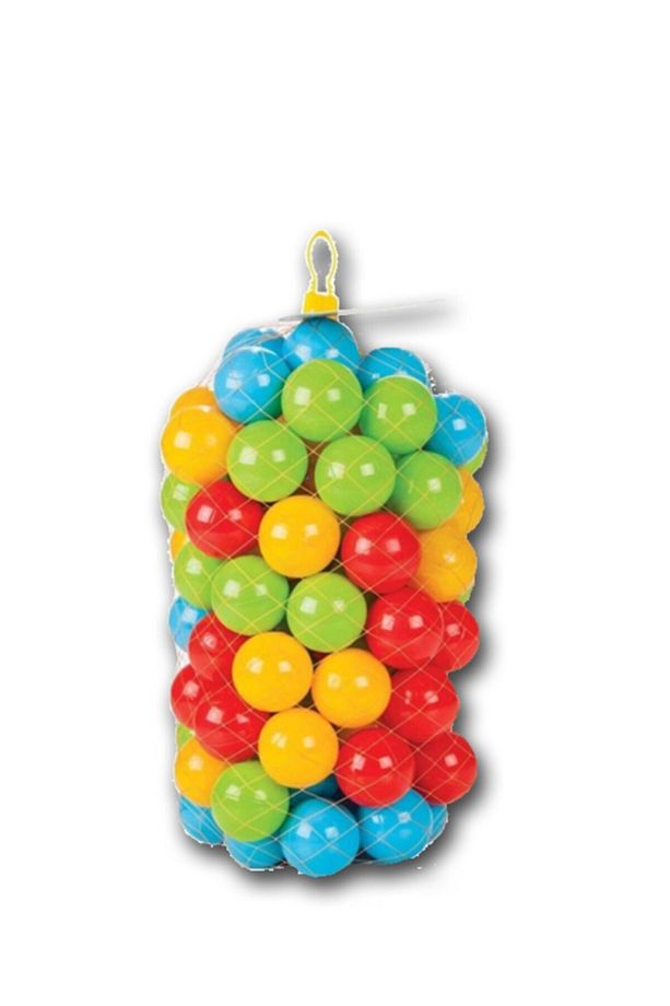 147x33 Cm Gökkuşağı Havuz 100 Adet Top Ve Pompa - 3