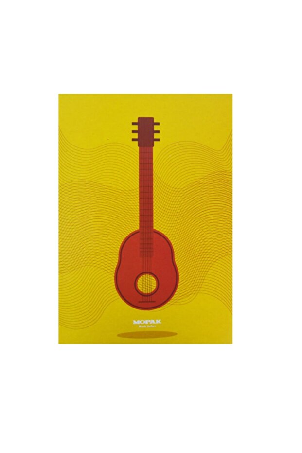 A4 Music Notebook Stitched Cardboard Cover 40 Sheets
