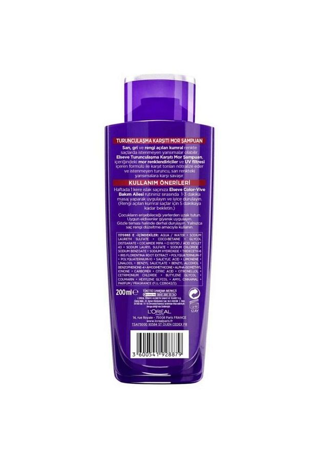 Loreal Mor Şampuan 200 Ml - 2