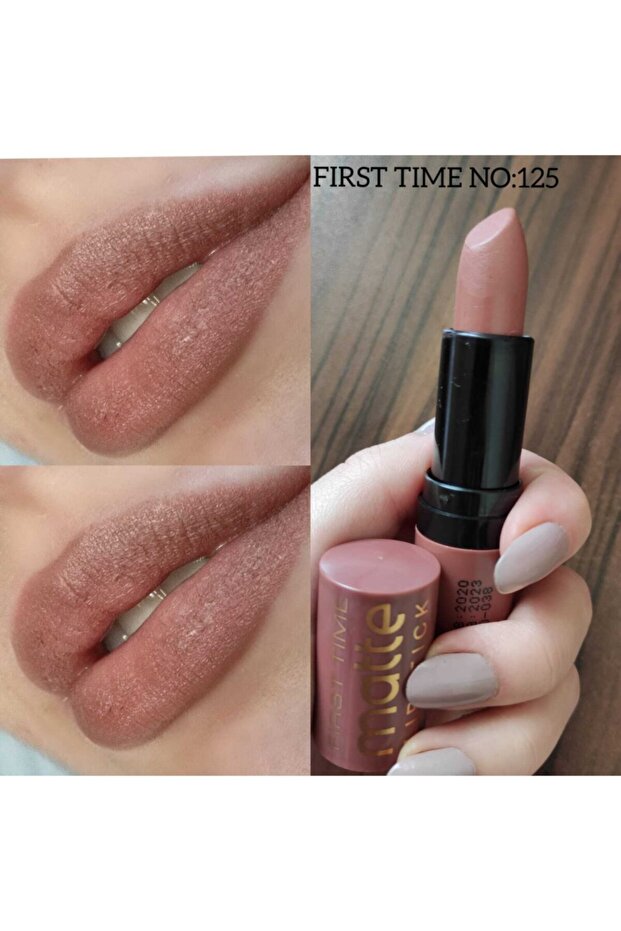 Fırst Tıme Rich Matte Lipstick - 125 - 8