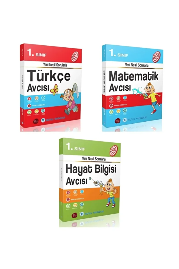 Mutlu 1.sınıf Avcı Serisi 3lü Set - 1