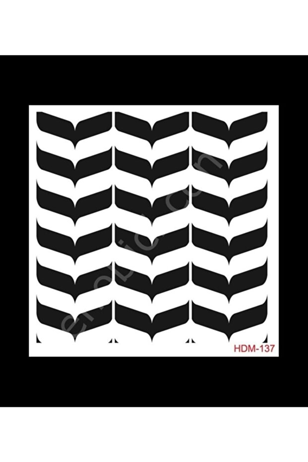 Hdm137 استنسل ديكور المنزل 25x25