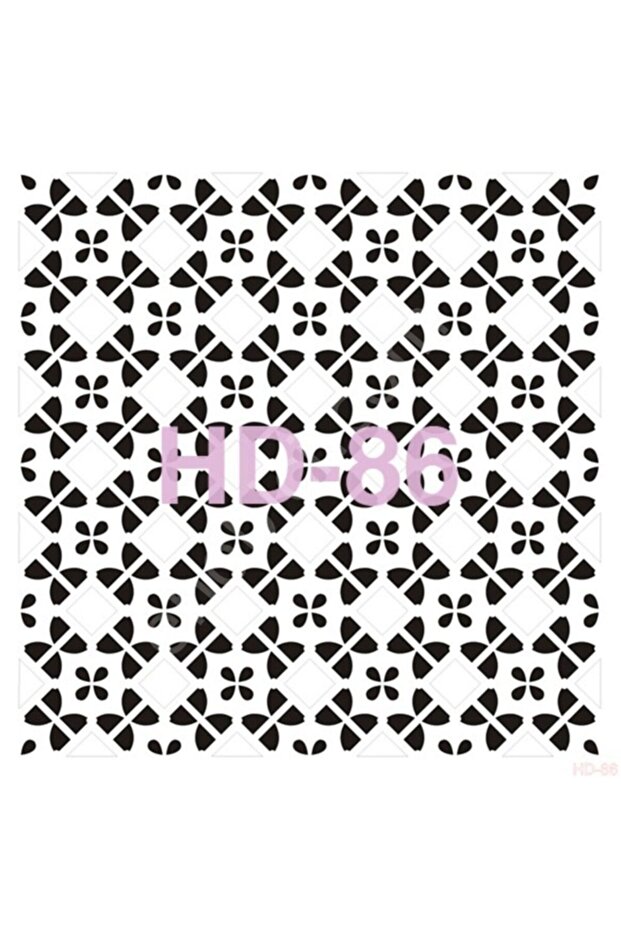 استنسل ديكور المنزل HD86 مقاس 45x45