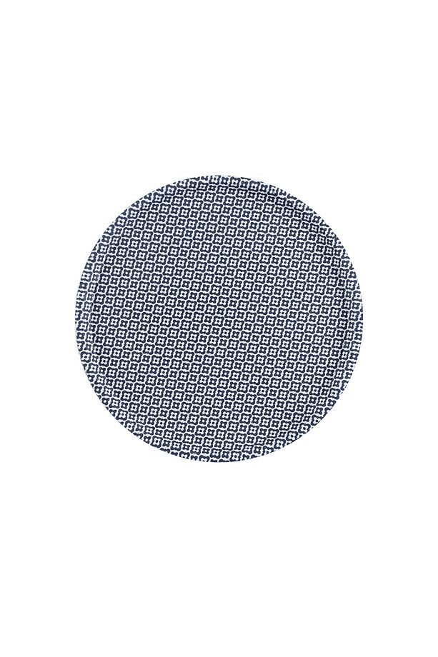 Rêve Bleu Tuyau Yuvarlak Tepsi - 2