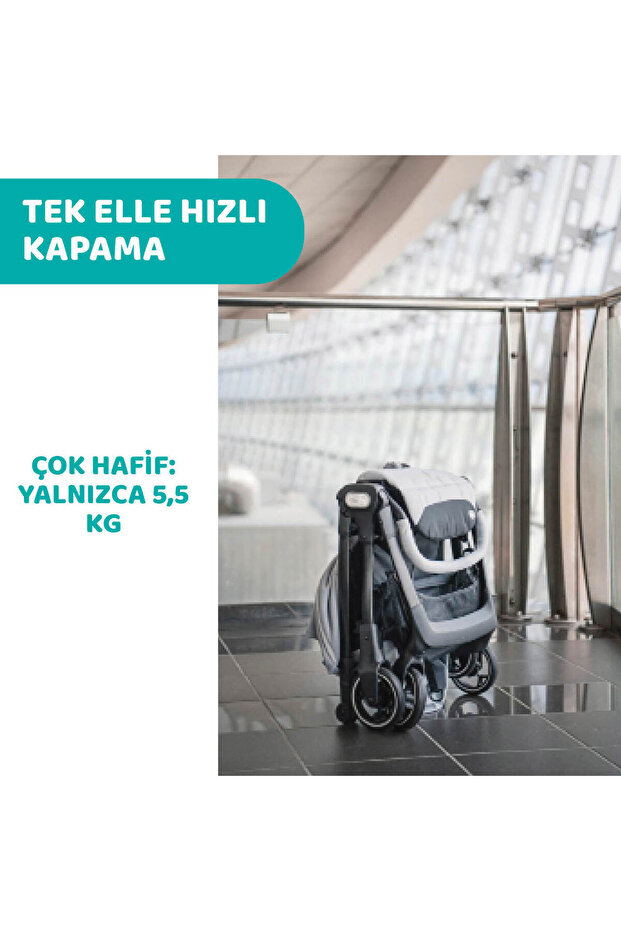 We Bebek Arabası Cool Grey - 5