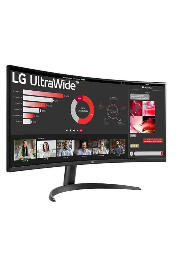 34 LG 34WR50QC-B VA 5MS 100HZ 2XHDMI DP QHD 3440X1440 FREESYNC CURVED VESA SIYAH - 3