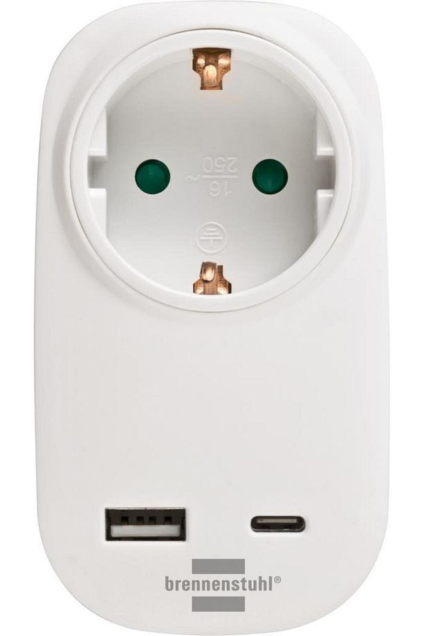 Premium Serisi Tek Soketli 18w Hızlı Şarj Özellikli 1 Typ-c 1 Usb' Li Şarj Korumalı P - 2