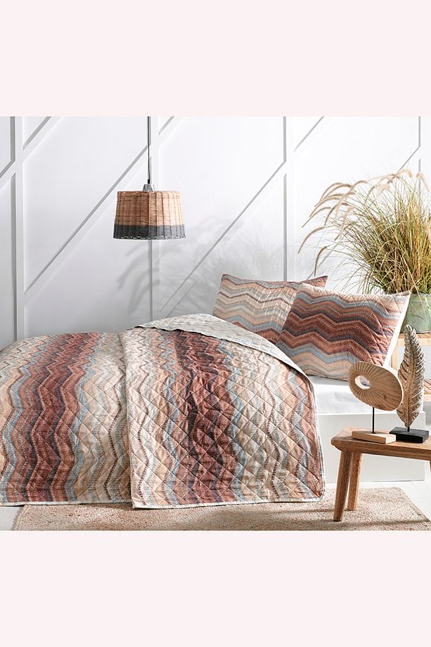 Curve Tek Kişilik Yatak Örtüsü 160x230 Cm - 2