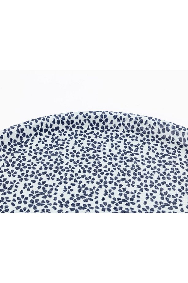 Rêve Bleu Fleur Sauvage Yuvarlak Tepsi - 3