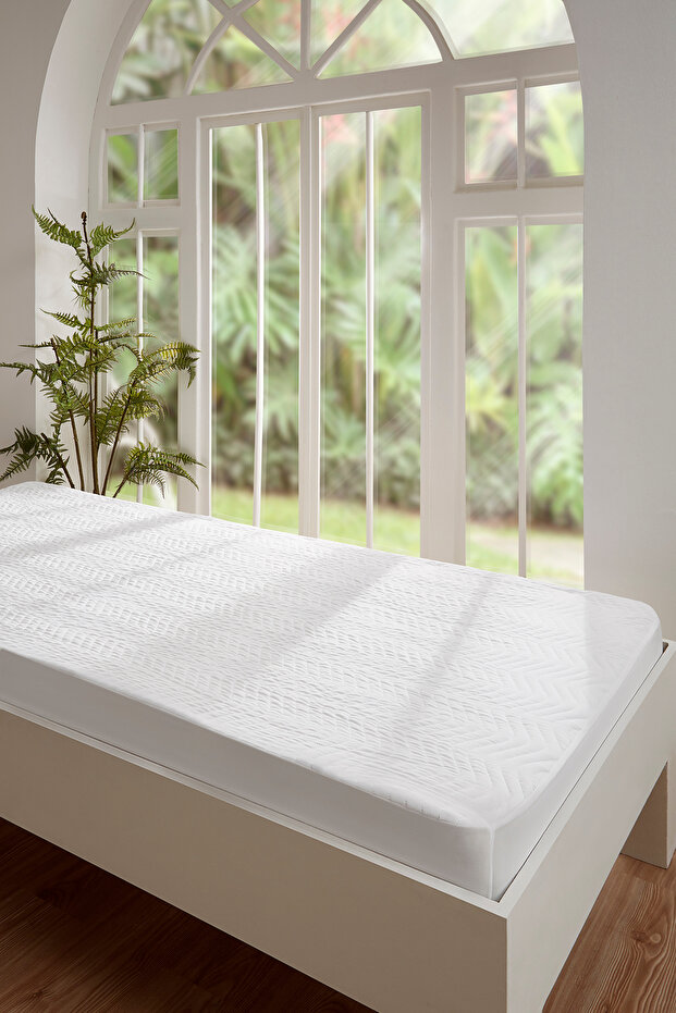 مرتبة مطاطية مفردة مقاس 120x200+30 سم