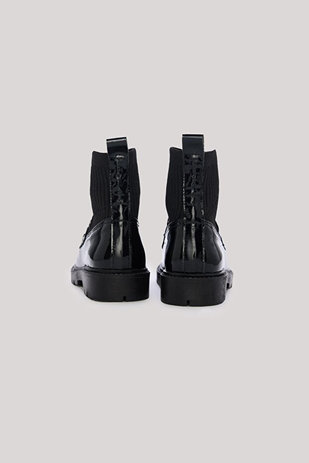BG Store Kız Çocuk Siyah Bot - 2