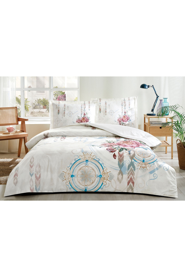 مجموعة غطاء لحاف مزدوج من Moutan - 2