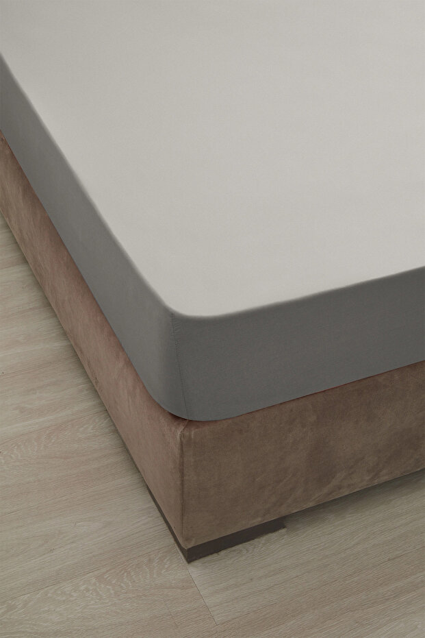 King Size Elastic Combed Cotton Sheet 180X200+30 cm