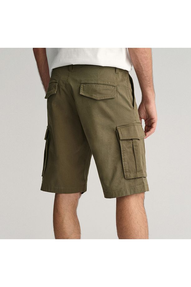 Erkek Yeşil Relaxed Fit Şort - 7