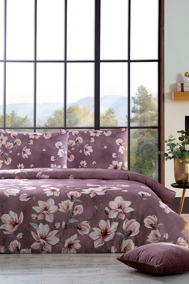 Magnolia Tek Kişilik Soft Life Saten Nevresim Takımı - 1