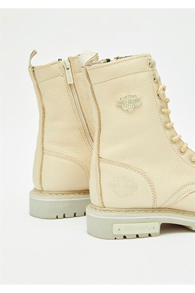 Colmar Kadın Bej Deri Bot - 6