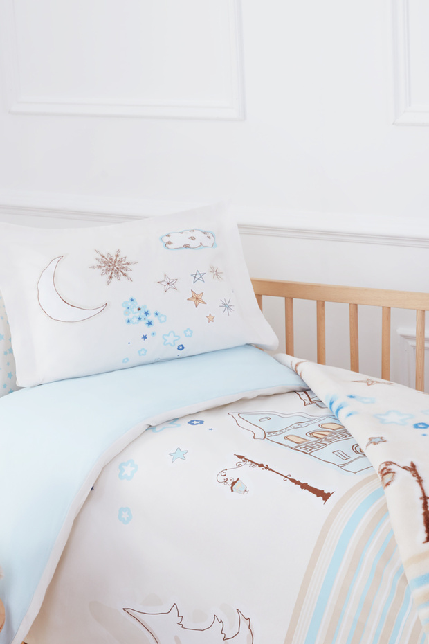 طقم غطاء لحاف ستيلا بيبي مع بطانية