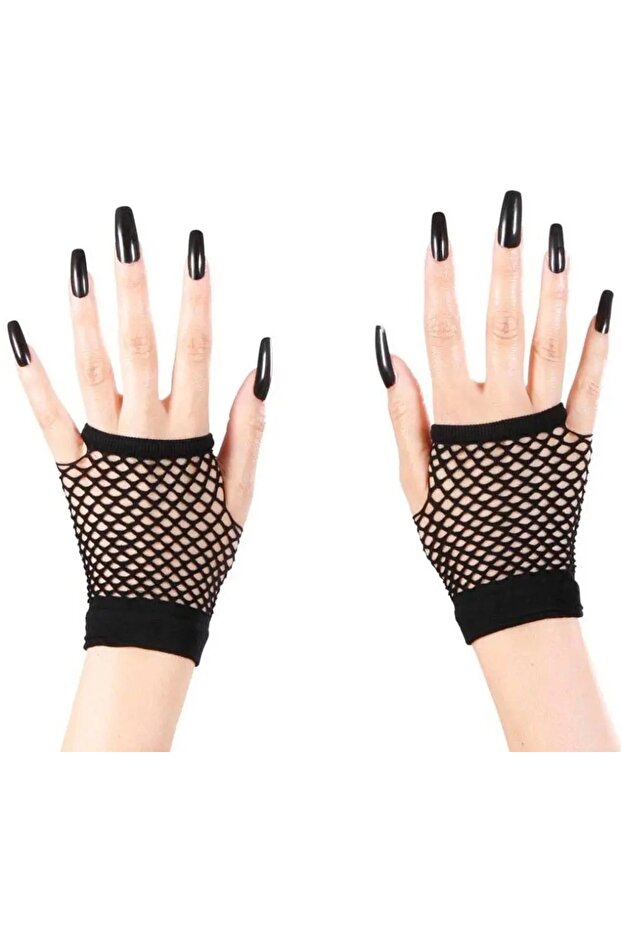 Gotik Punk File Eldiven - 1