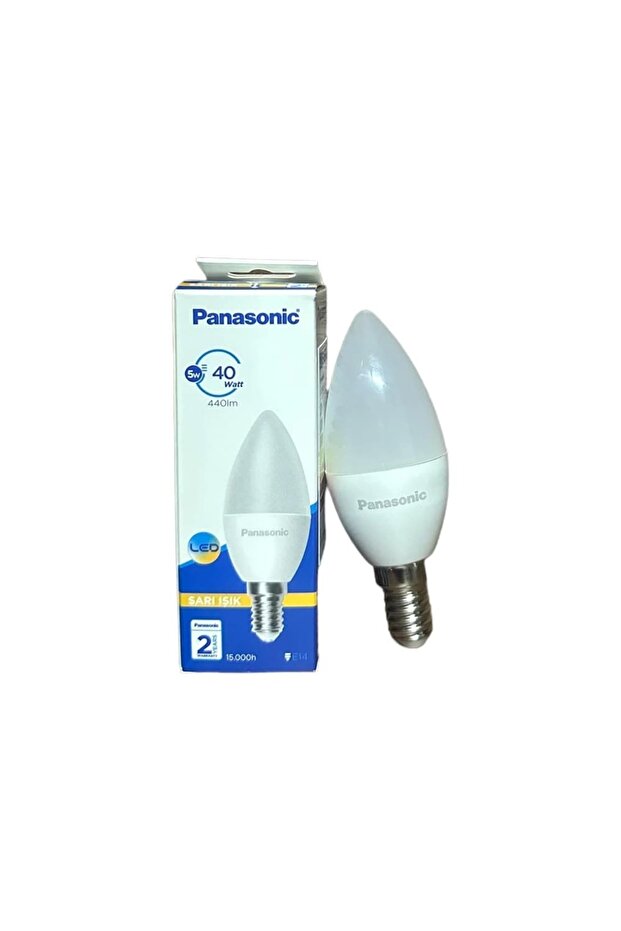 5W E-14 2700K Sarı Işık LED Ampul - 3