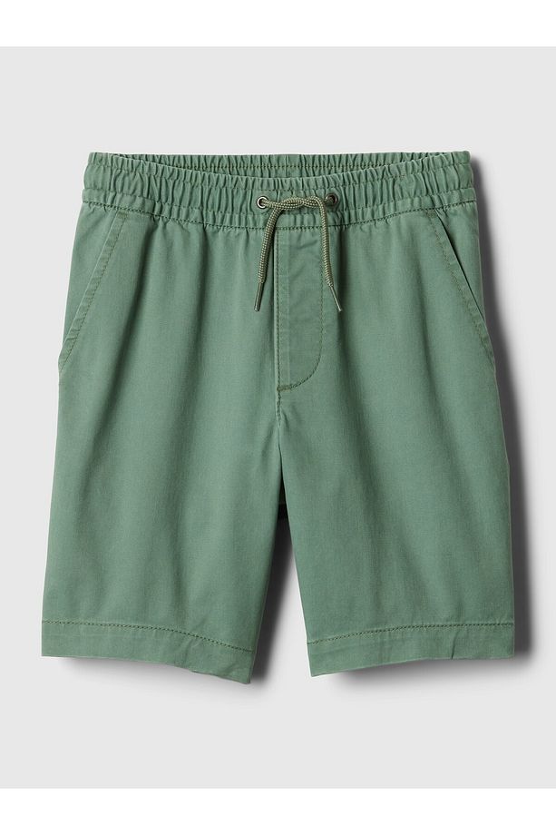 Erkek Çocuk Yeşil Twill Easy Şort - 3