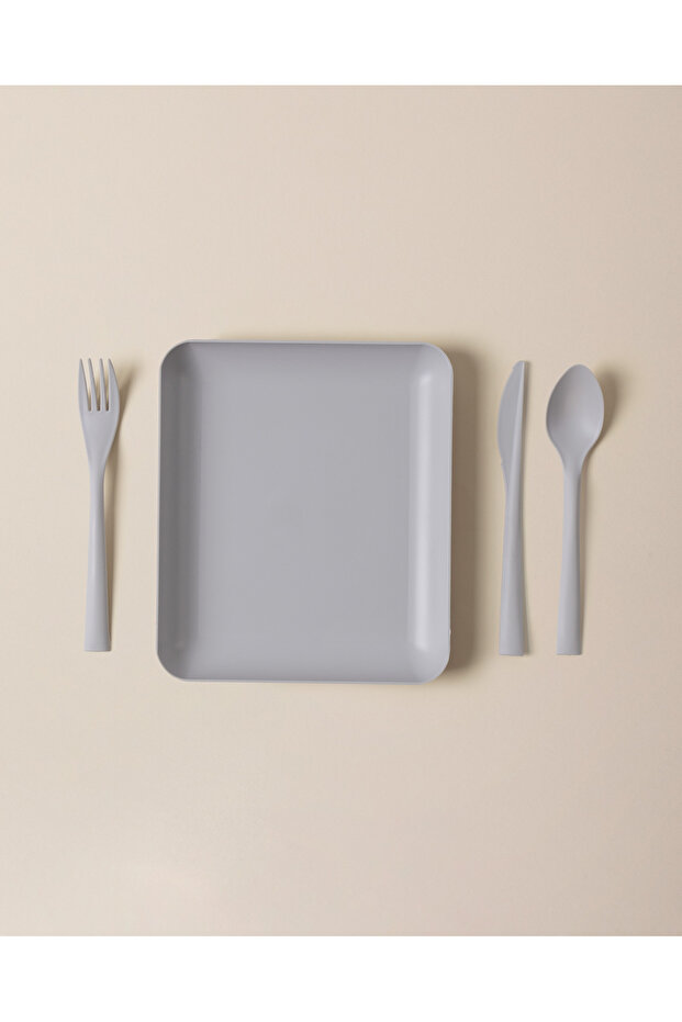 Piknik Seti - Soft Gri - 1