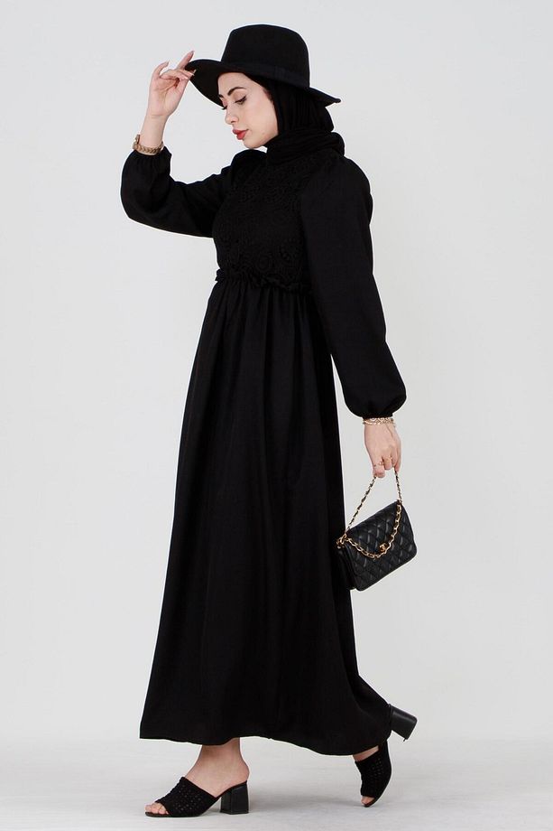 Firuze Elbise-Siyah - 3