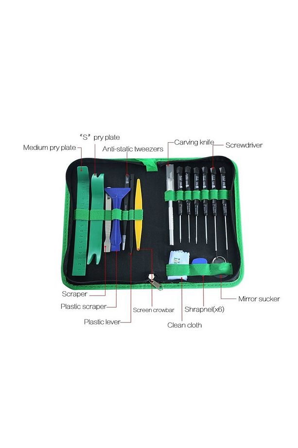 Bst-112 Telefon Tablet Bilgisayar Tamir Tornavida Seti - 6