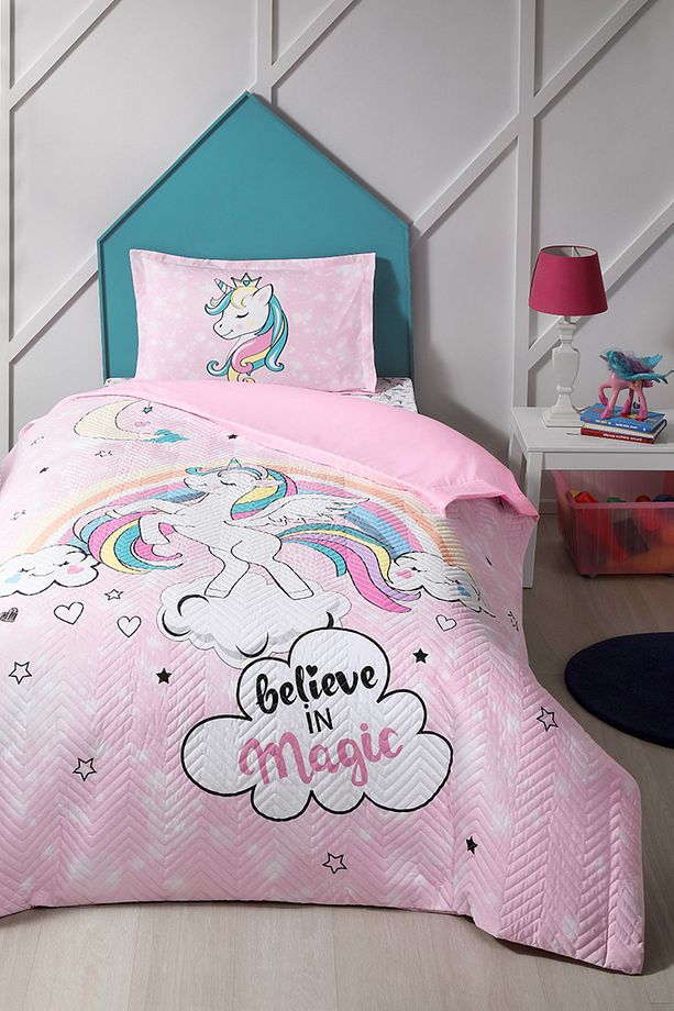 Unicorn Tek Kişilik Kapitone Nevresim Takımı - 1